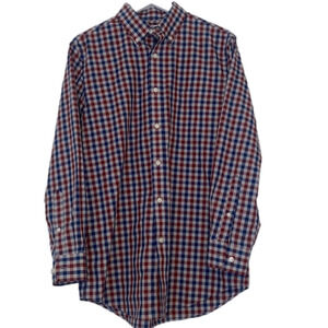 Croft & Barrow Men’s Easy Care Classic Fit Checkered Button Down, 15.5, 32/33